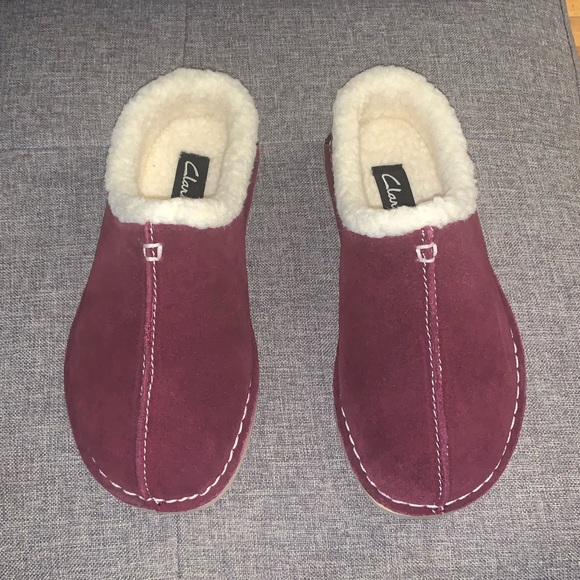 clarks slippers